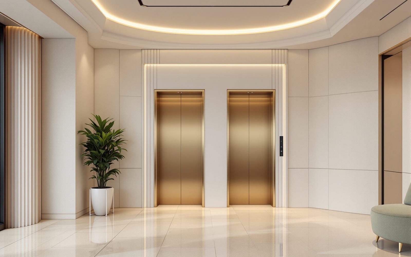 GROUND-FLOOR LOBBY & ARRIVAL