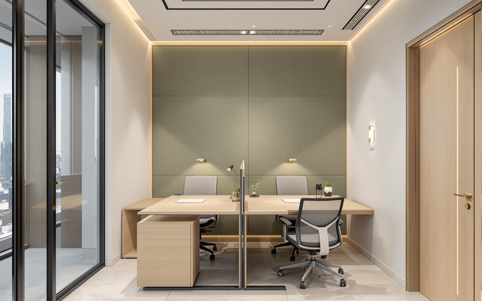 Furnished offices